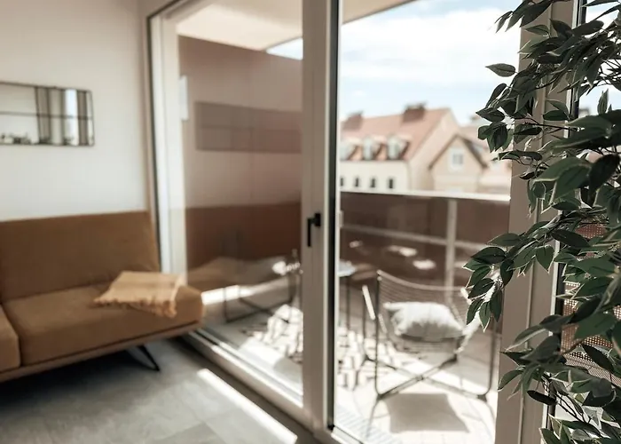 Apartament Sonnenseite Mit Balkon In